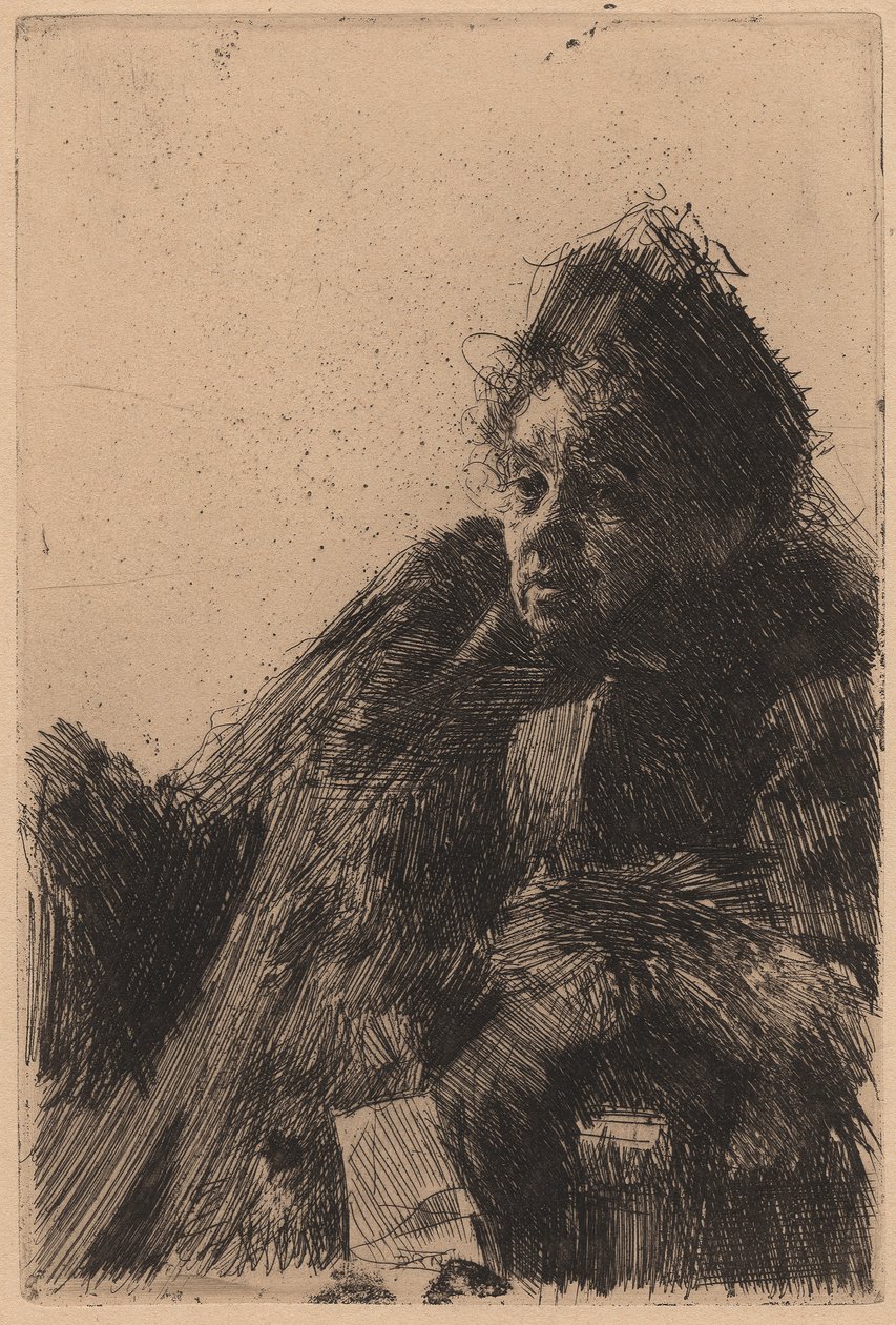 Madame Simon door Anders Zorn