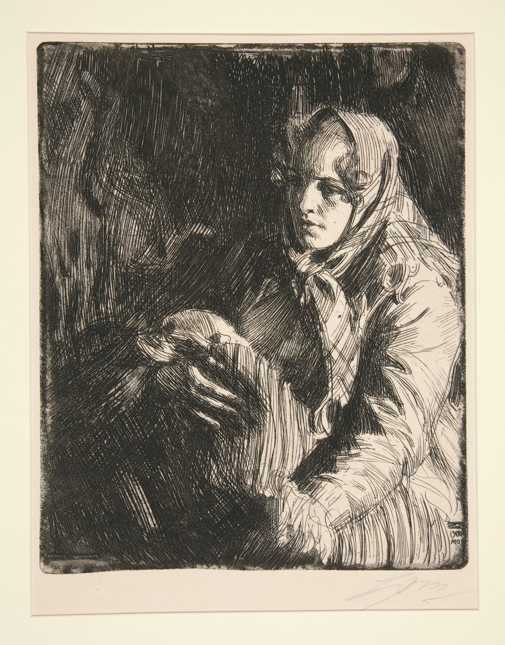 Madonna door Anders Zorn
