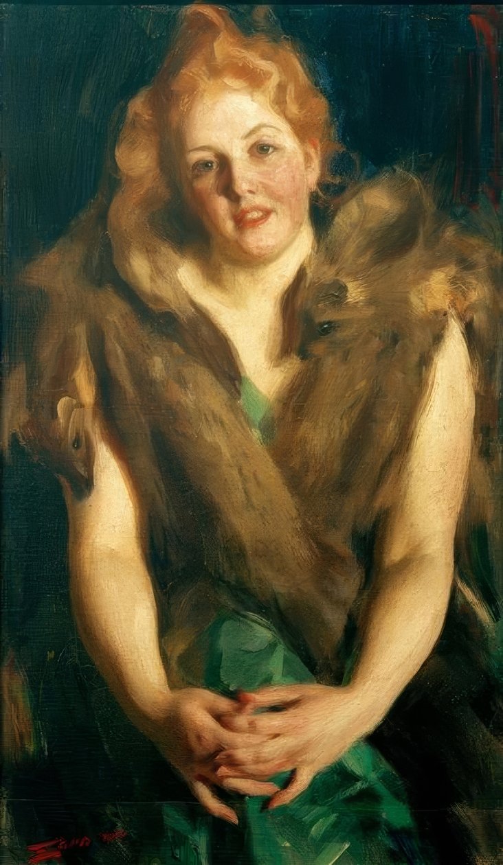 Maja door Anders Leonard Zorn