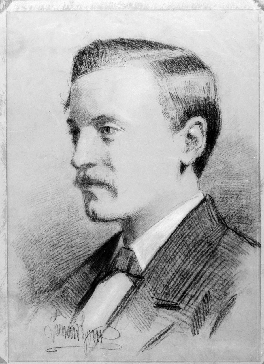 Mannenportret door Anders Zorn
