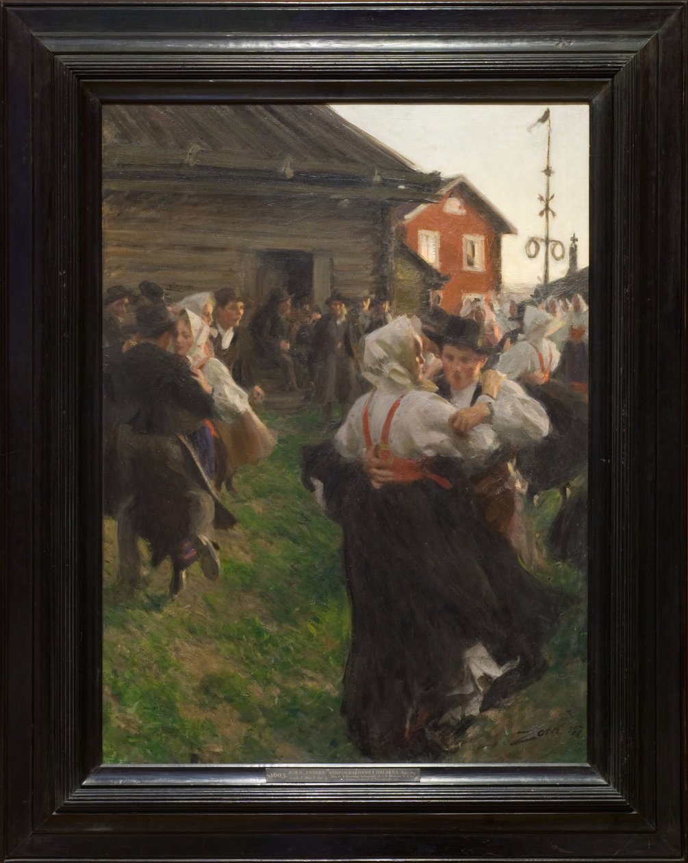Midzomerdans door Anders Zorn