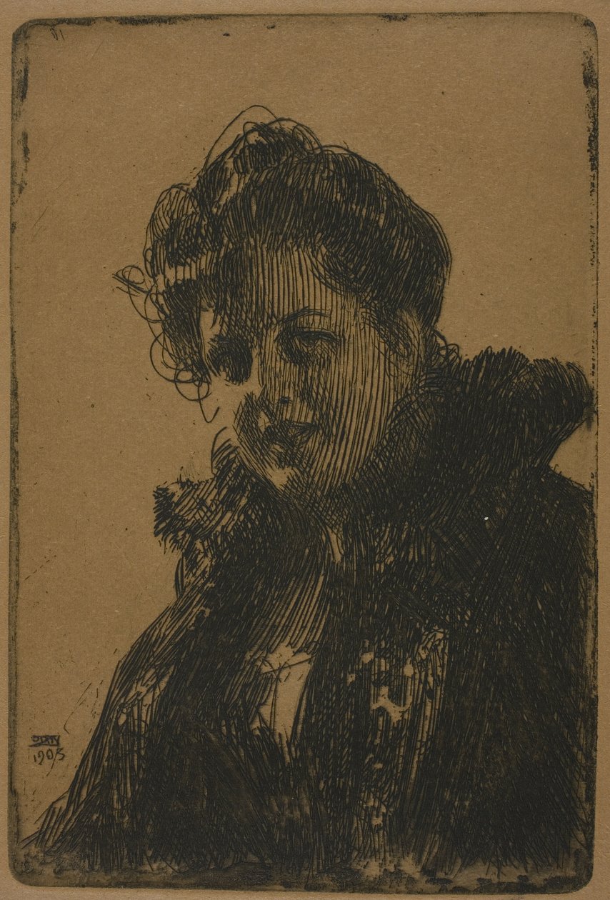 Mevrouw Granberg door Anders Leonard Zorn