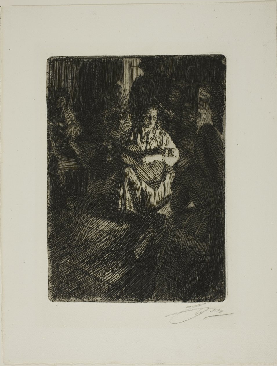 Muziek in de familie door Anders Leonard Zorn