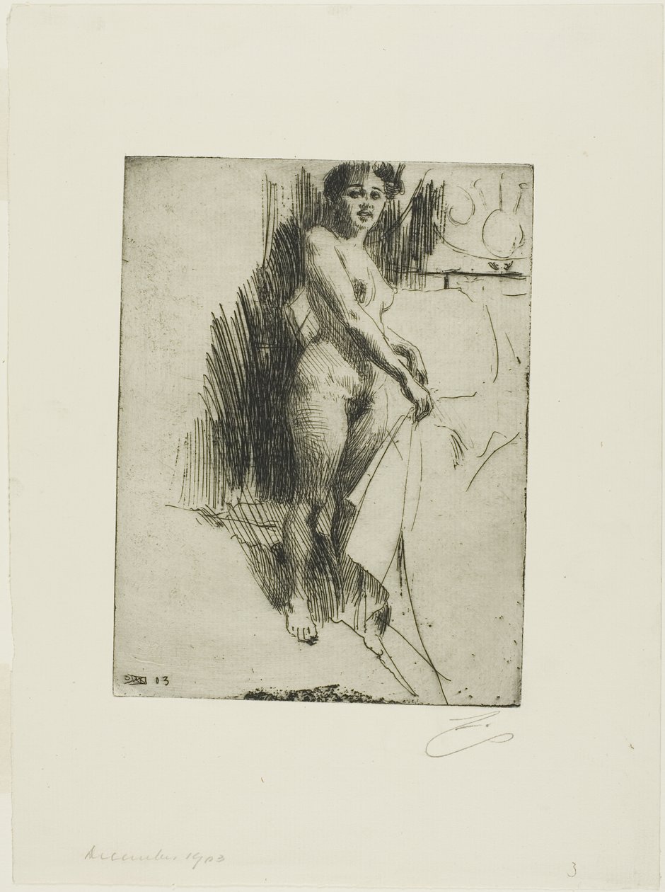 Nanette door Anders Leonard Zorn