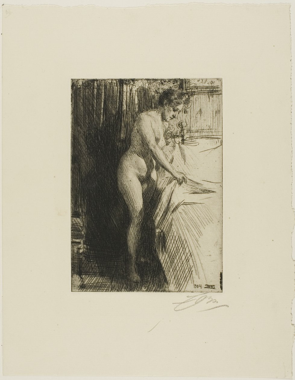 Olandine door Anders Leonard Zorn