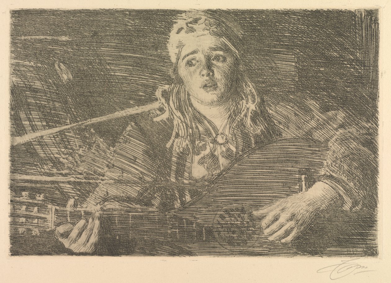 Ols Maria door Anders Leonard Zorn