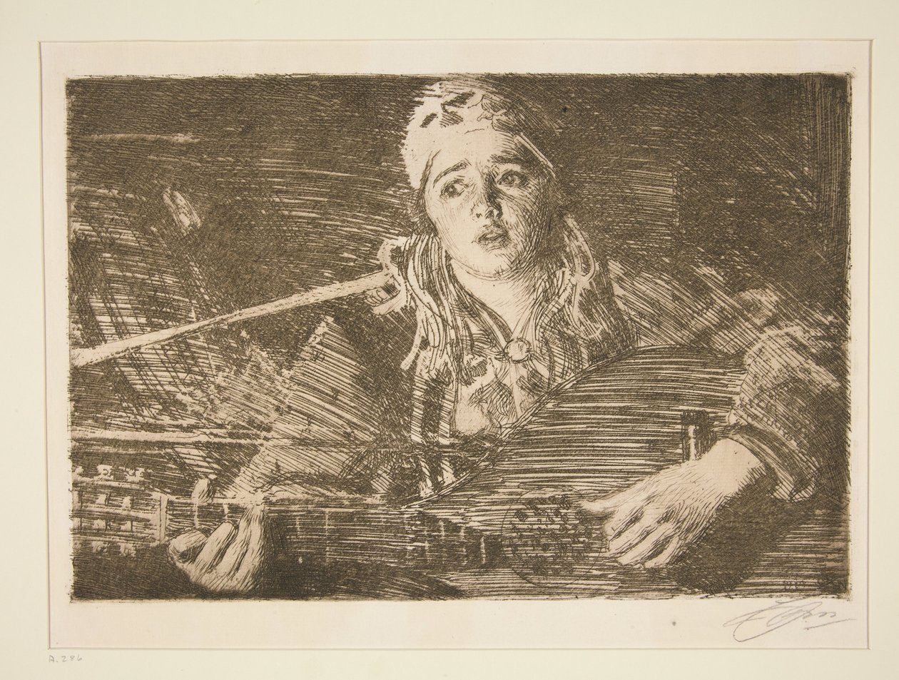 Ols Maria door Anders Zorn