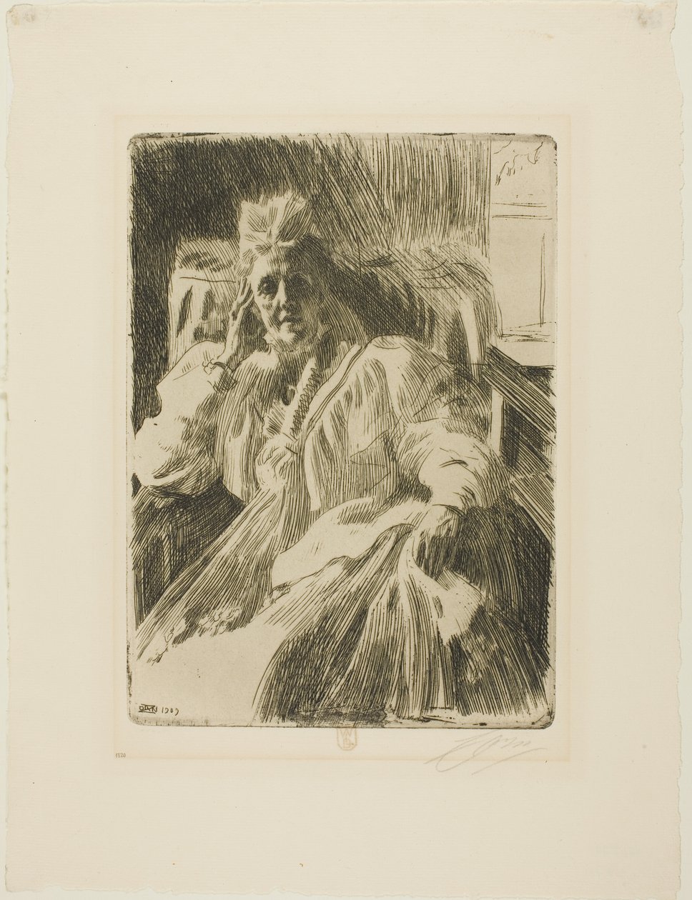 Koningin Sophia door Anders Leonard Zorn