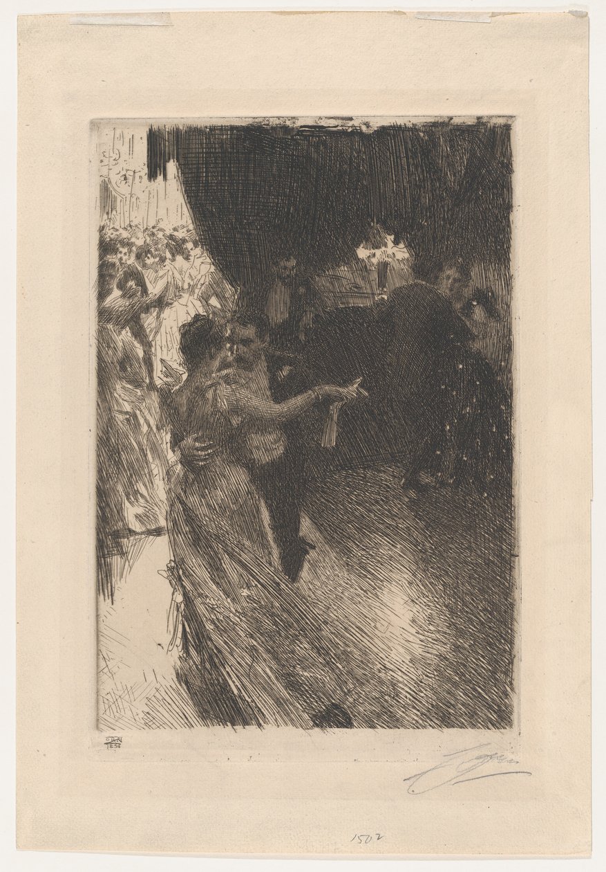 De wals door Anders Zorn