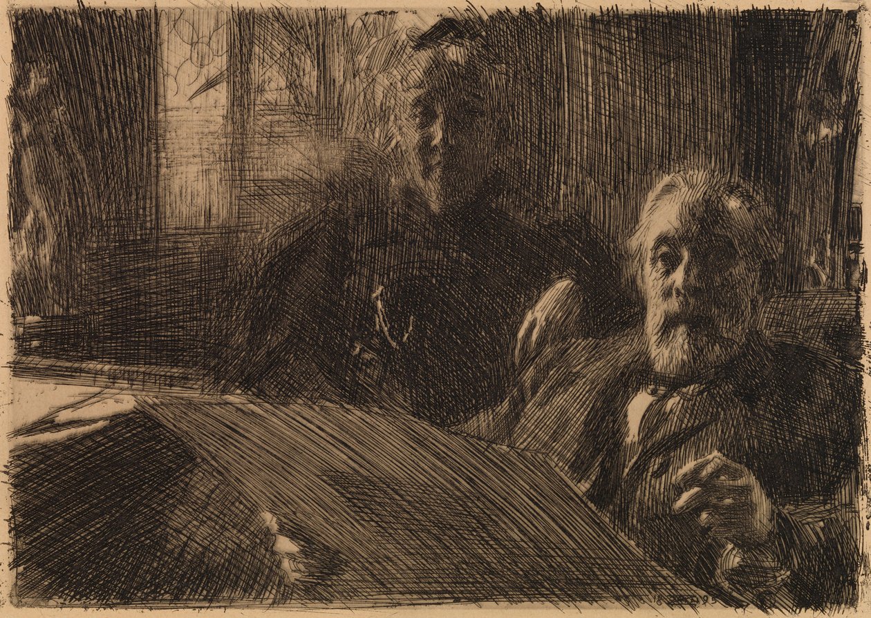 Zonder titel door Anders Zorn
