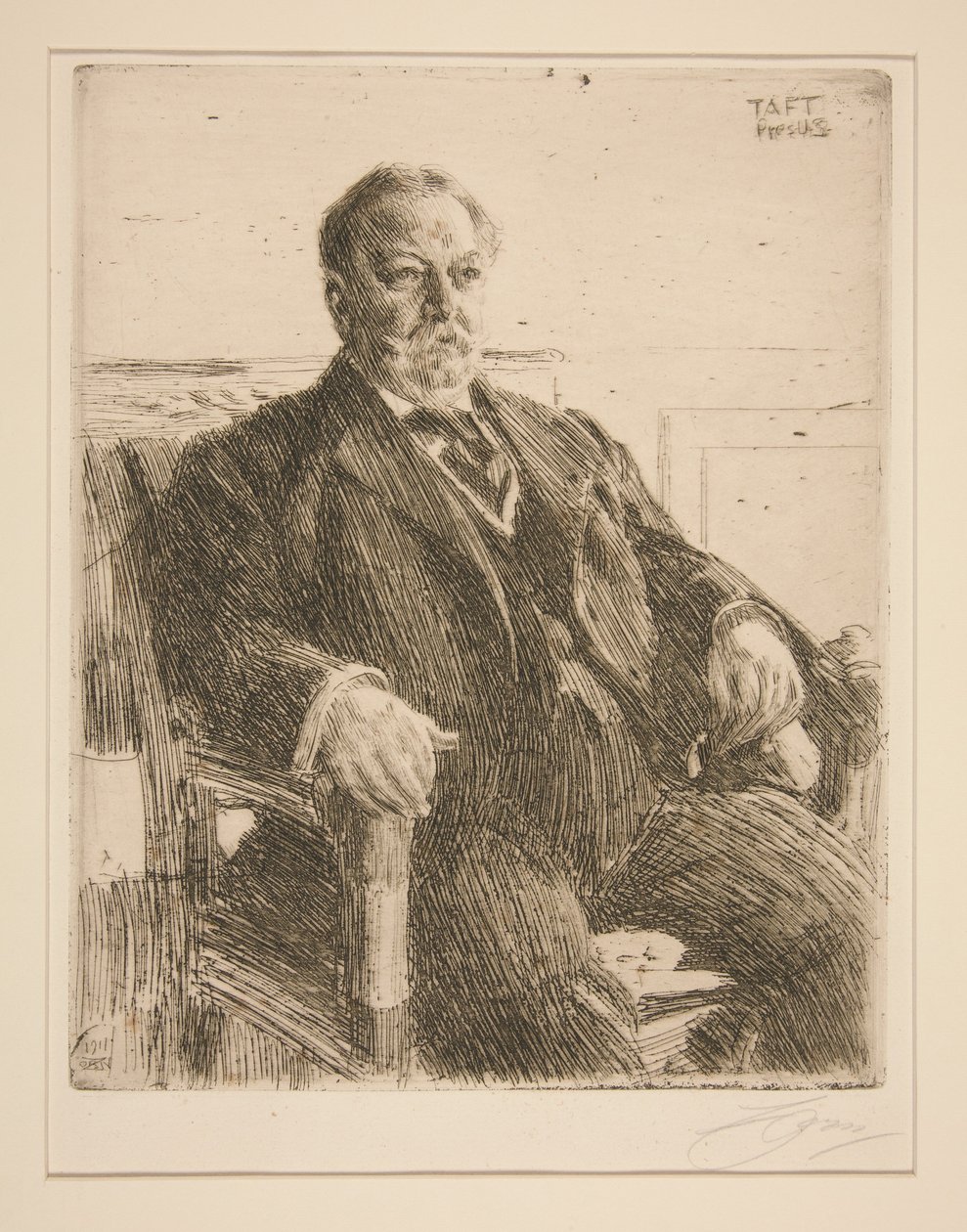 William Howard Taft door Anders Zorn