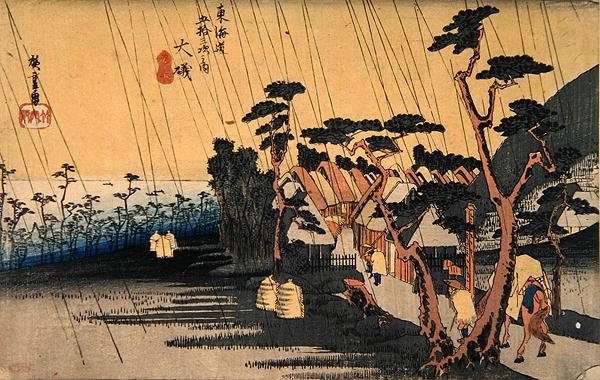 Plotselinge bui, Oiso, uit de serie 
