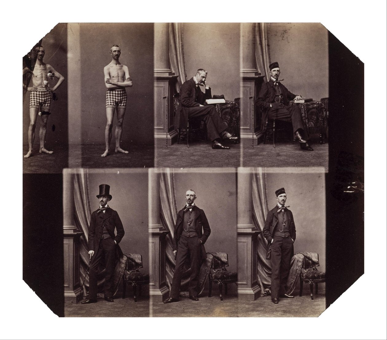 De Hertog van Polignac door Andre Adolphe Eugene Disderi