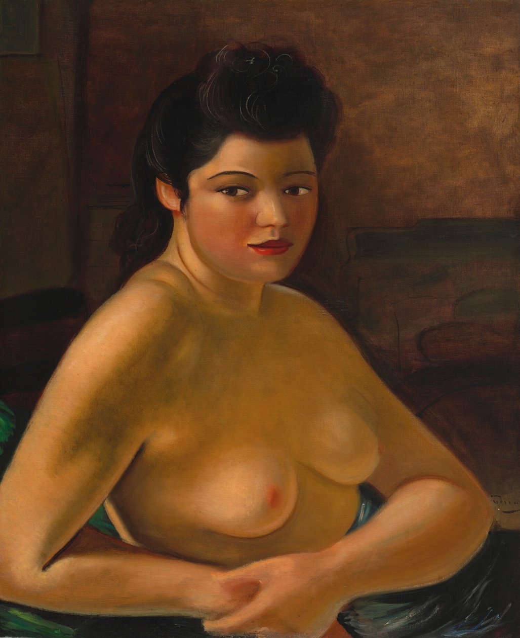 Borstbeeld van een vrouw door Andre Derain