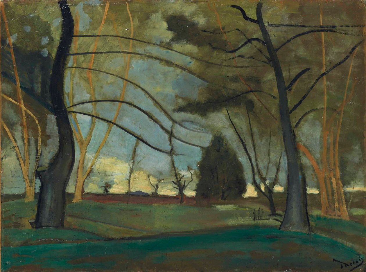 Het park door Andre Derain