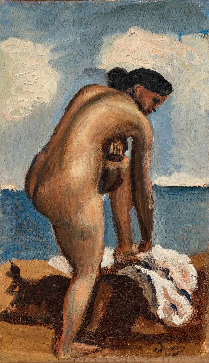 Naakt aan zee door Andre Derain