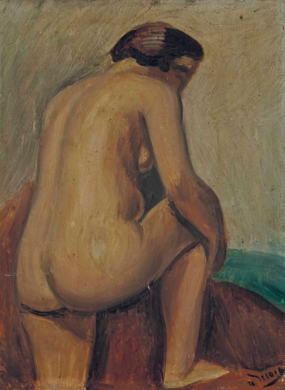 Nu de dos door Andre Derain