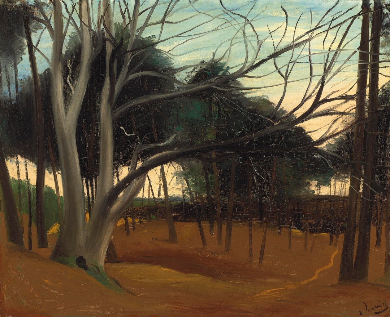 Ondergroei bij Les Lecques door Andre Derain