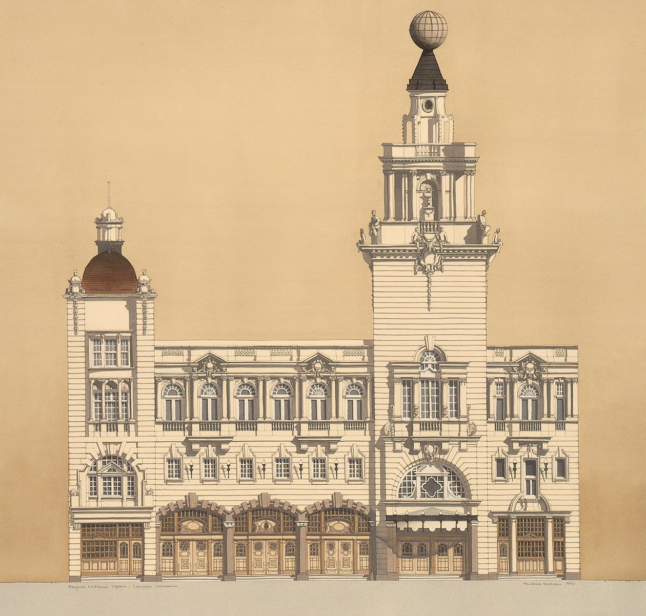 Engelse Nationale Opera, Londen door Andras Kaldor