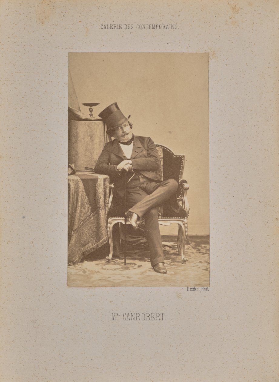 Maarschalk Canrobert door Andre Adolphe Eugene Disderi