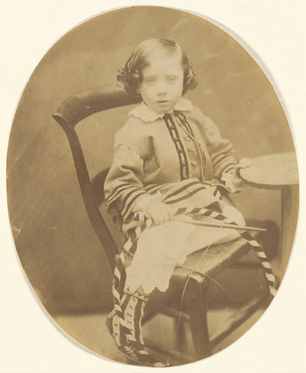 [Portret van een kind door Andre Adolphe Eugene Disderi