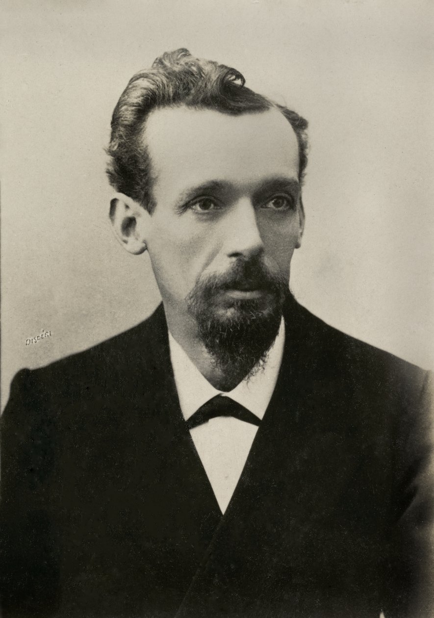 Portret van Gustave Emile Mesureur (foto) door Andre Adolphe Eugene Disderi