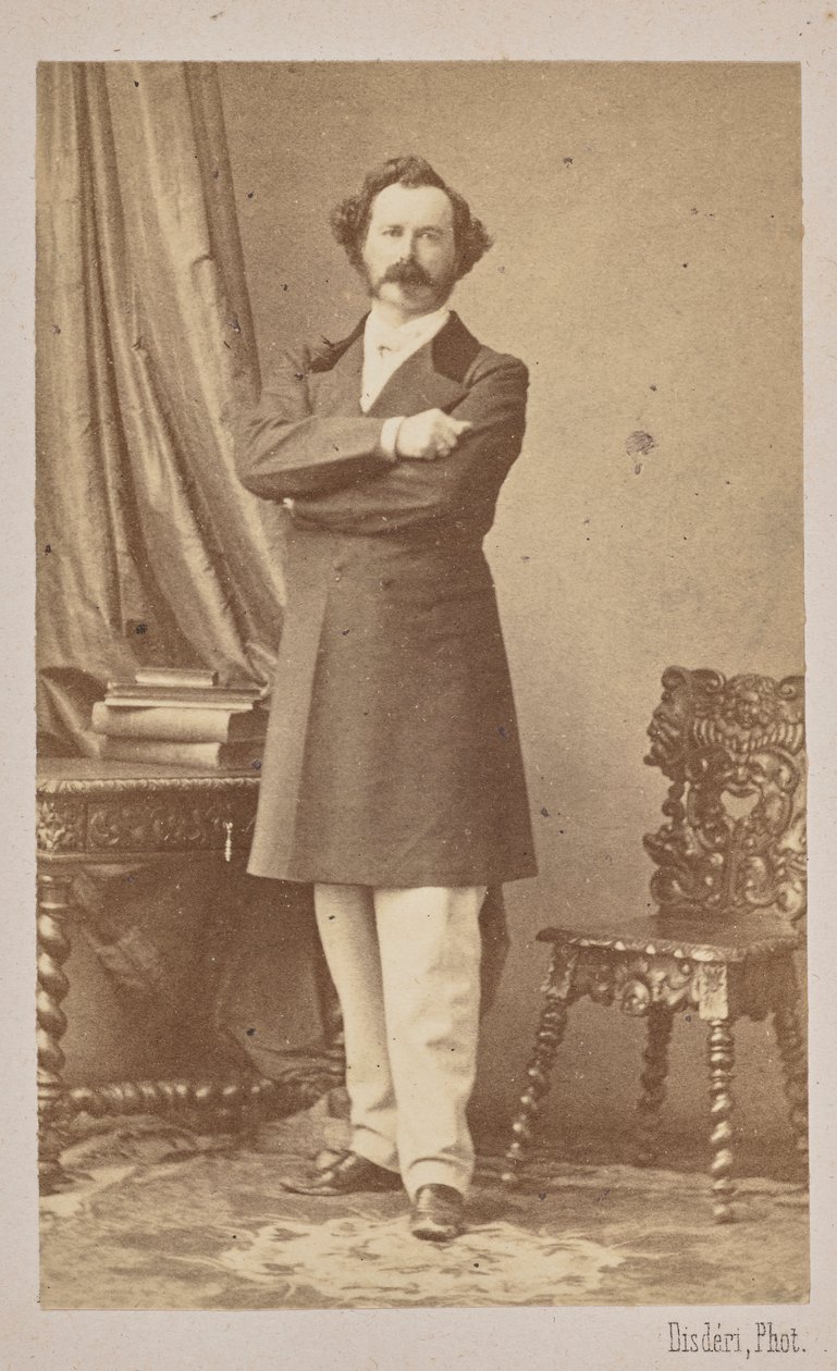 Portret van Sir Robert Peel, 1862 door Andre Adolphe Eugene Disderi
