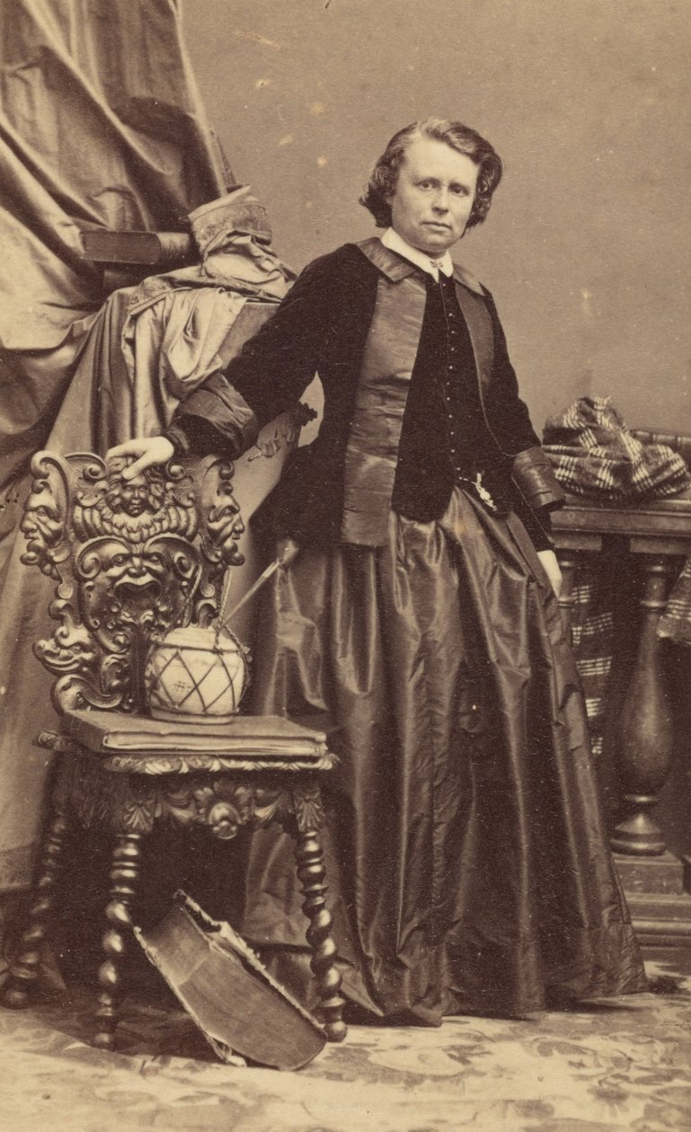 Rosa Bonheur door Andre Adolphe Eugene Disderi