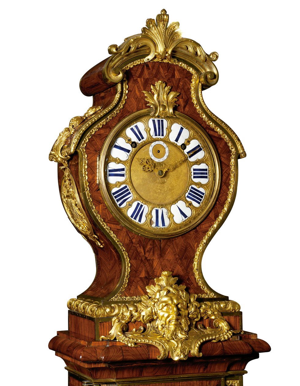 (detail) van een Regence kwartslag regulateur, het uurwerk door Thuret, c.1720 door Andre Charles (attr. to) Boulle