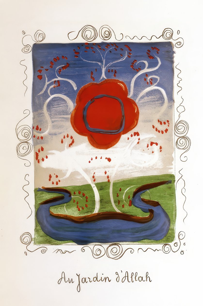 In de tuin van Allah door Andre Derain