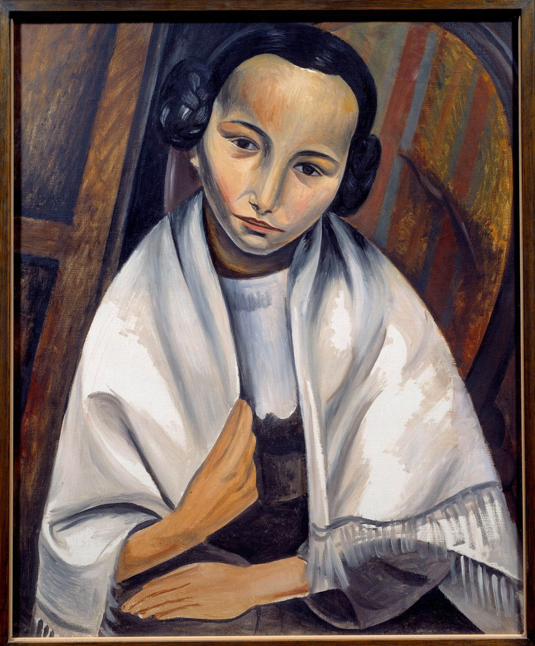 Portret van een meisje door Andre Derain