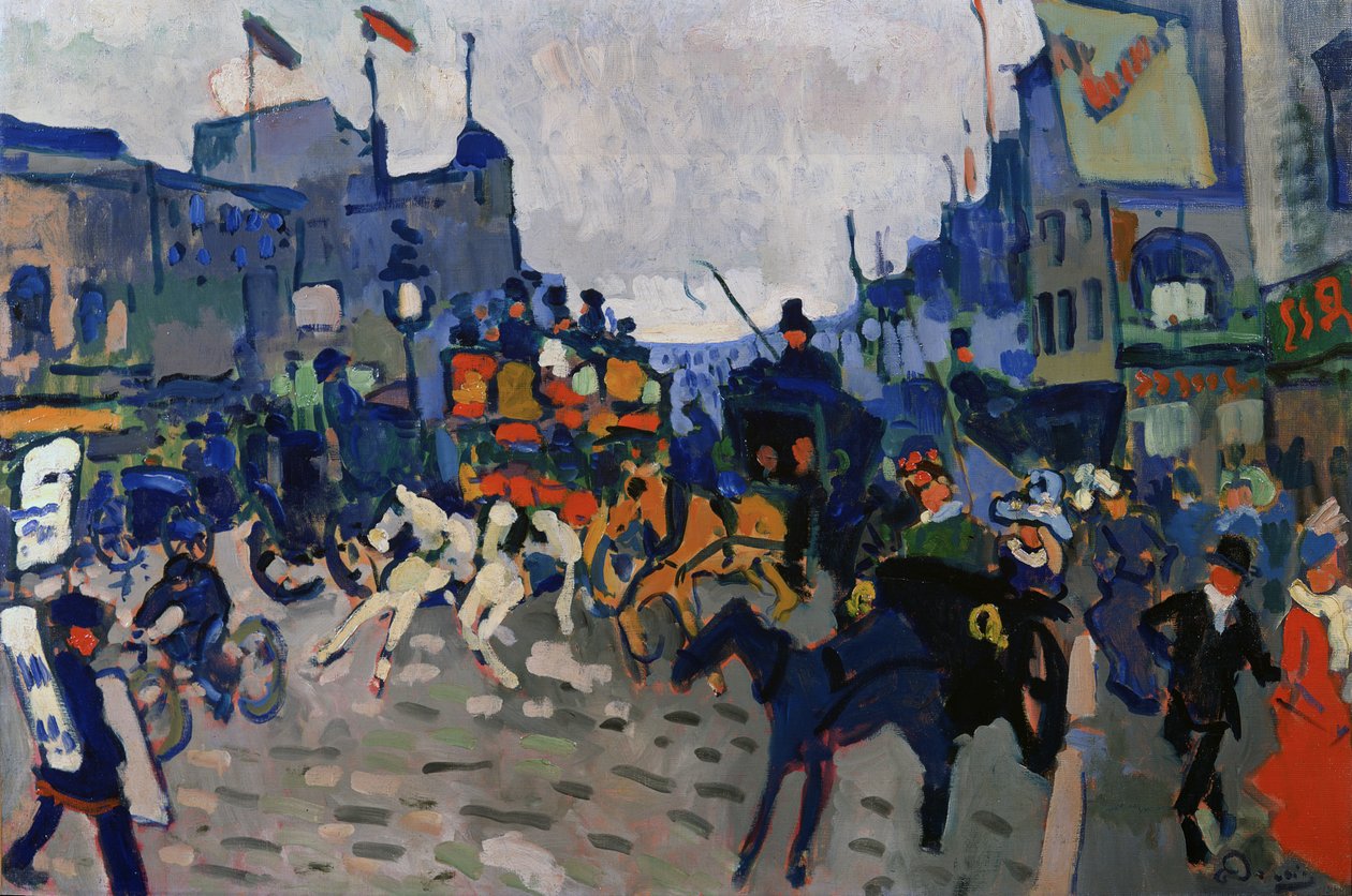 Regent Street door Andre Derain