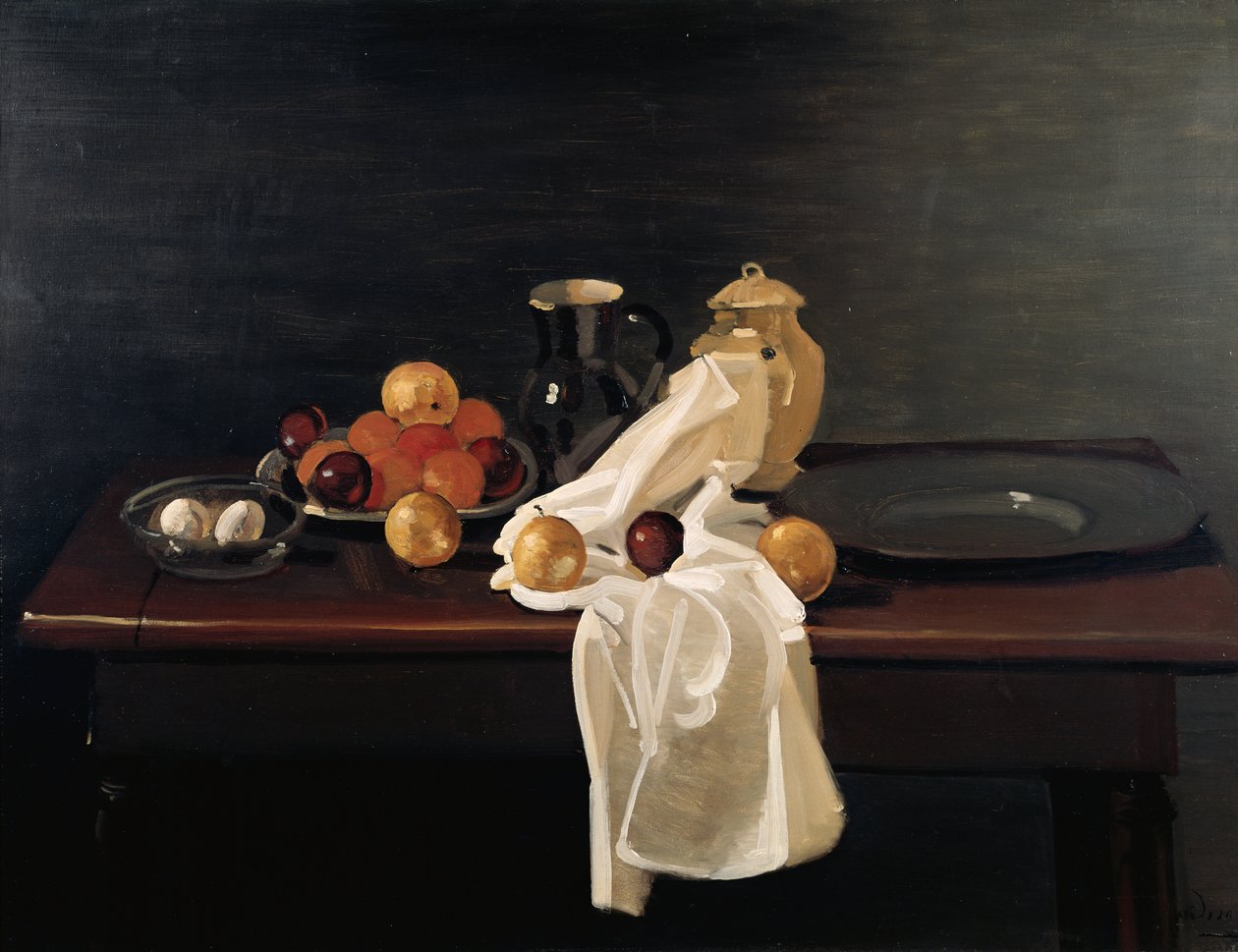 Stilleven met sinaasappels door Andre Derain