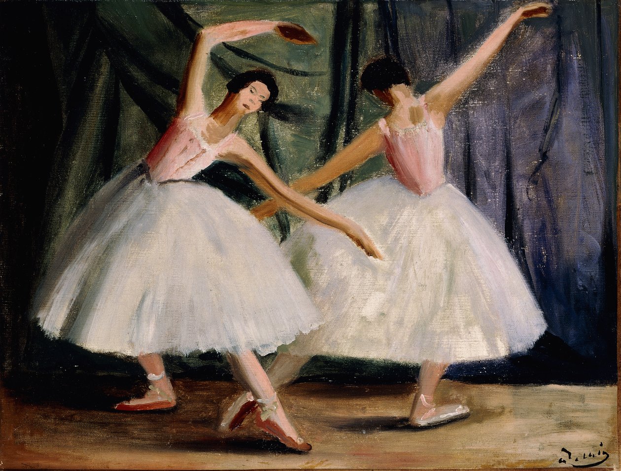 Twee danseressen; Deux Danseuses door Andre Derain
