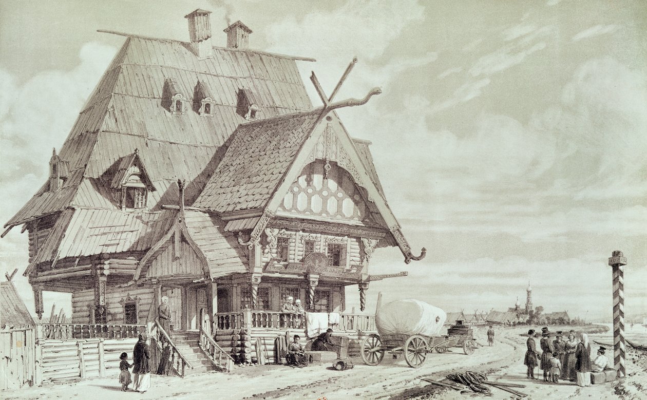Hotels en pensions, illustratie uit 