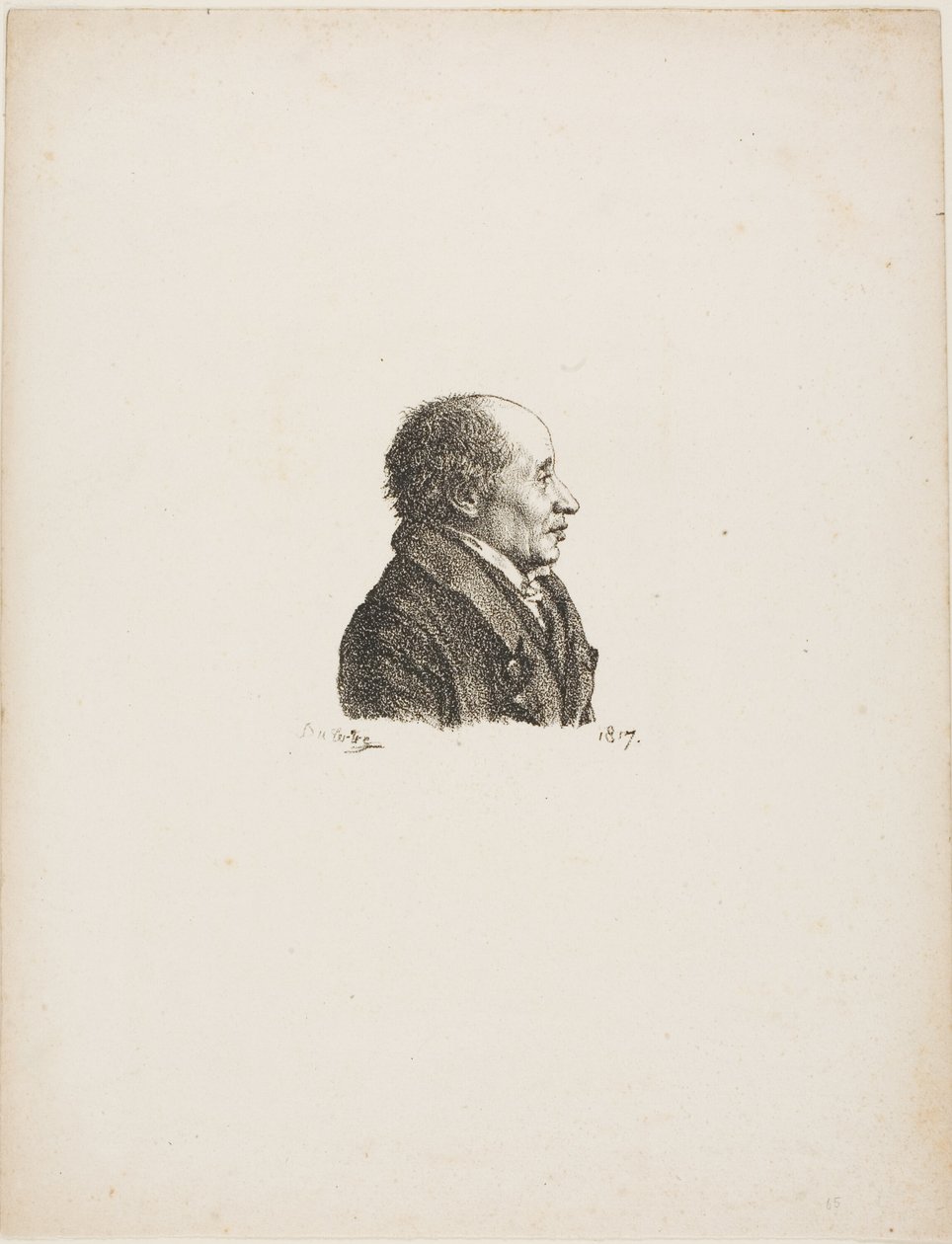 Portret van een Man door Andre Dutertre