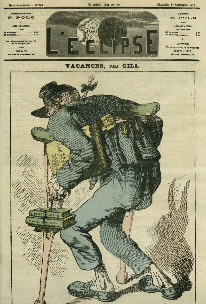 Vakanties. Omslag in 