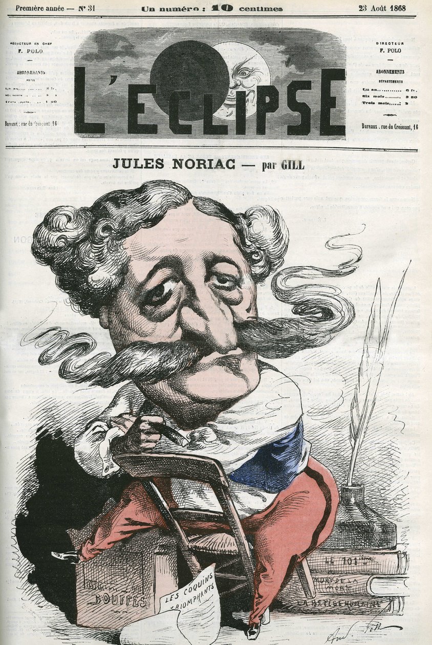 Jules Noriac door Andre Gill