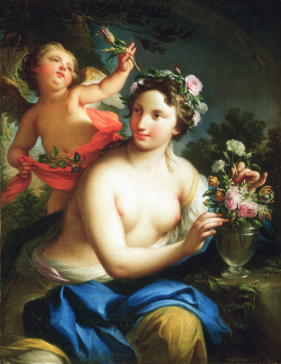 Allegorie van de Lente, c.1760 door Andrea Casali