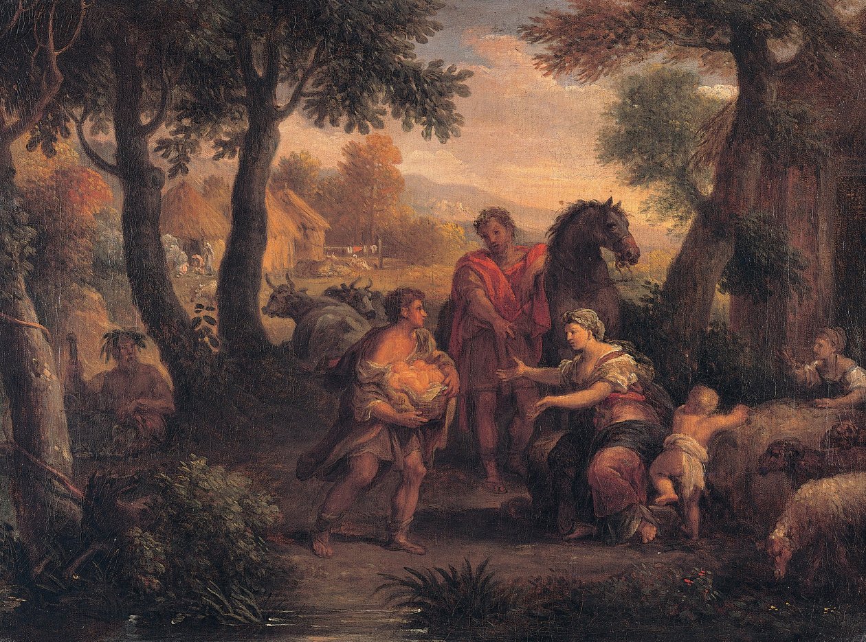 Vondst van Romulus en Remus | Andrea Lucatelli