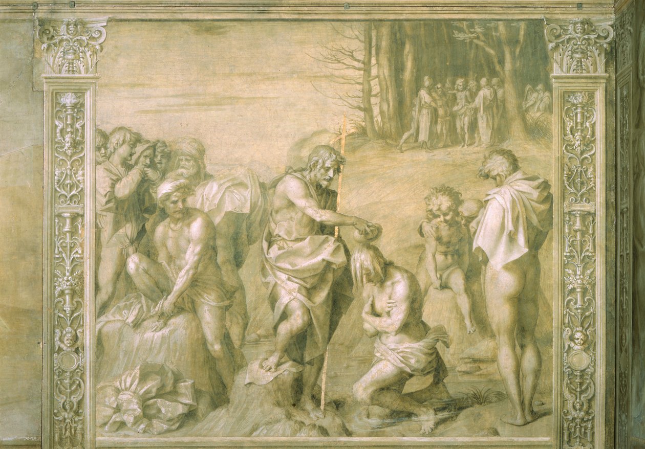Battesimo della gente door Andrea del Sarto