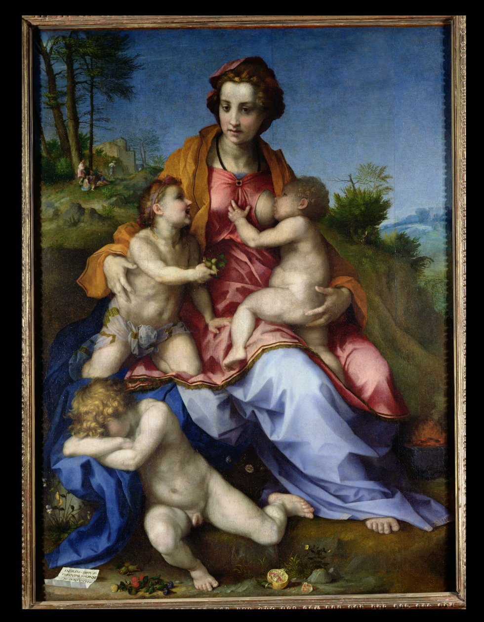 Liefdadigheid, 1518-19 door Andrea del Sarto