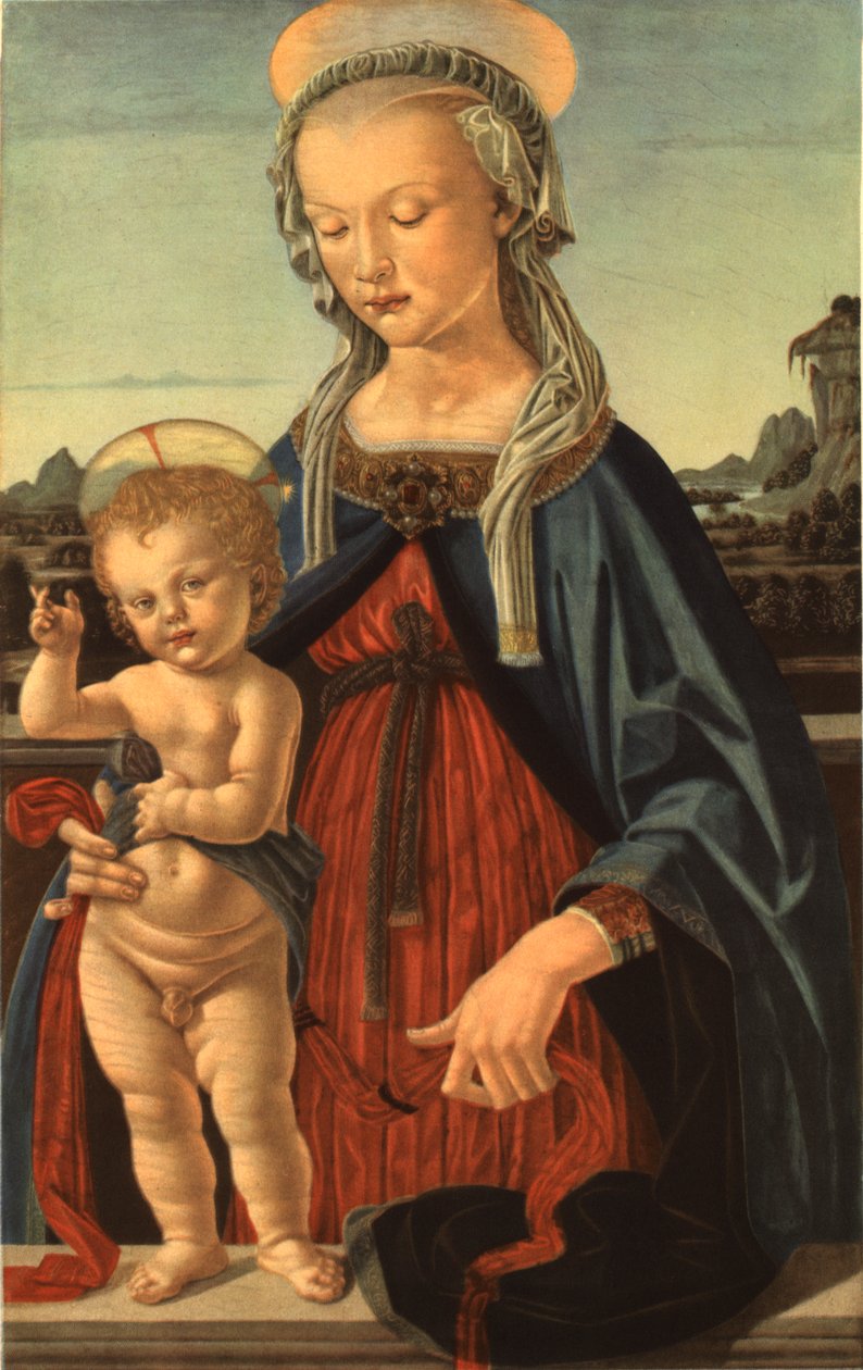 Madonna door Andrea del Verrocchio