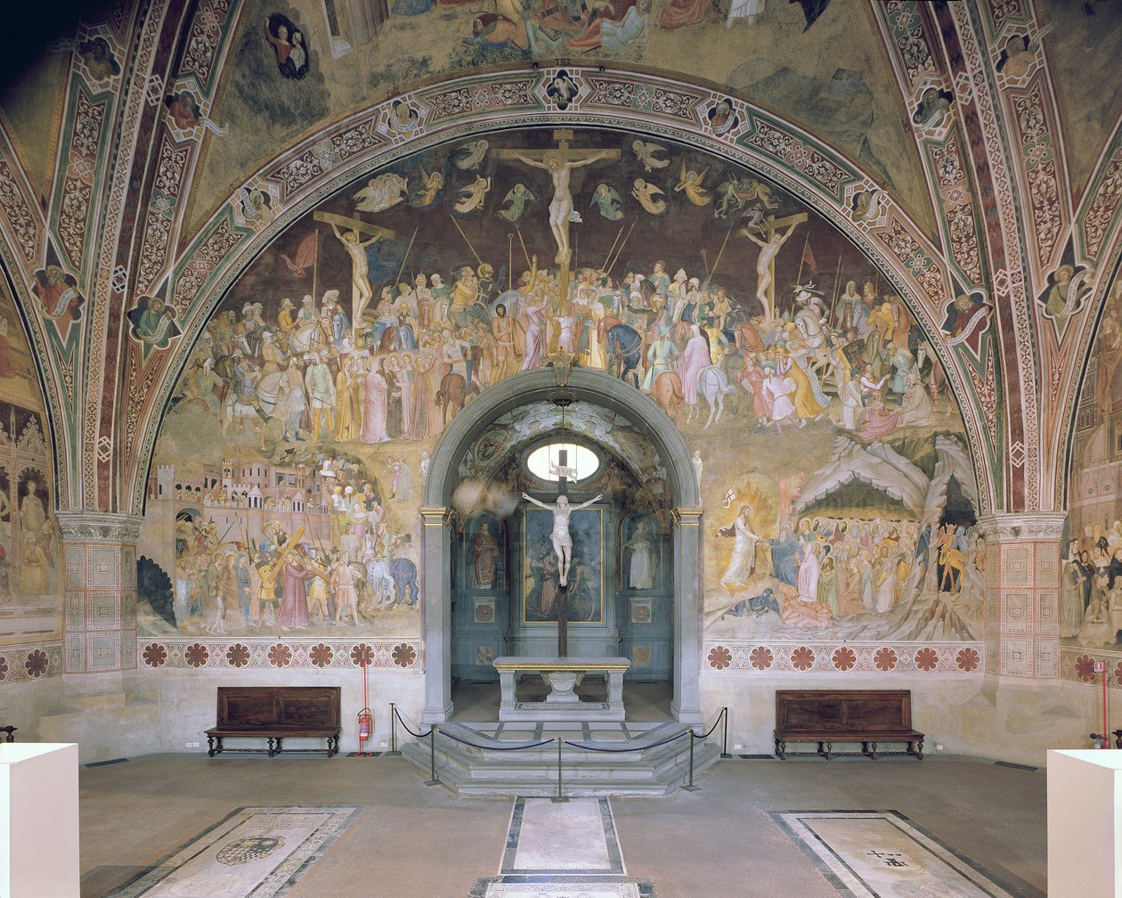 Scènes uit het leven van Christus, uit de Spaanse kapel, c.1365 door Andrea di Bonaiuto