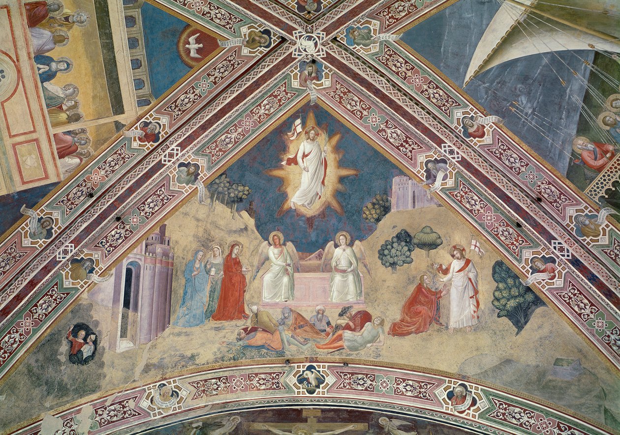 De opstanding, c.1366-68 door Andrea di Bonaiuto
