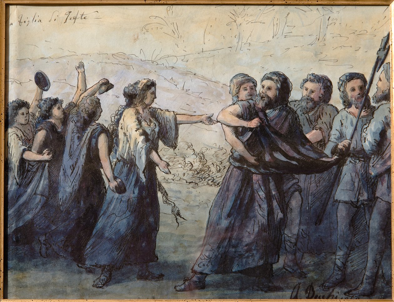 De Dochter van Jefta door Andrea Becchi