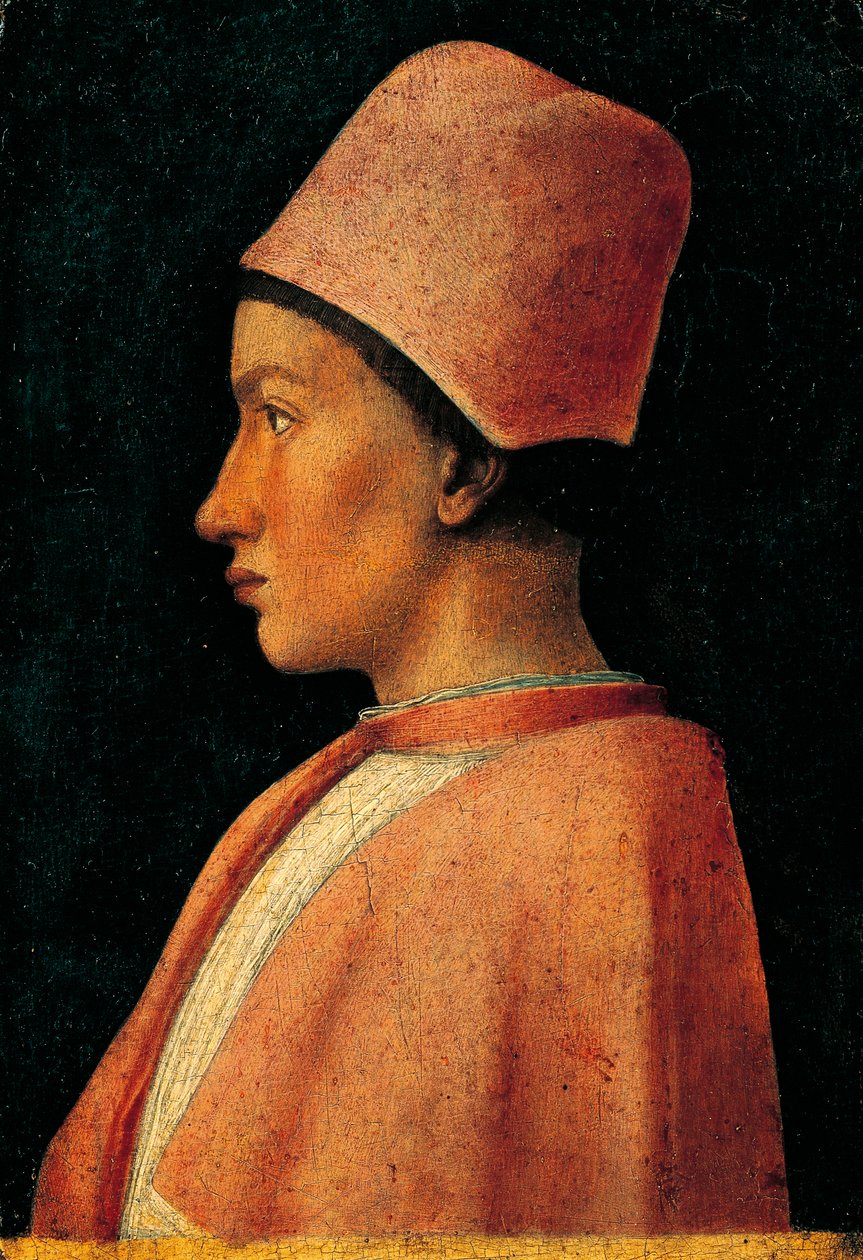Portret van Francesco Gonzaga door Andrea Mantegna