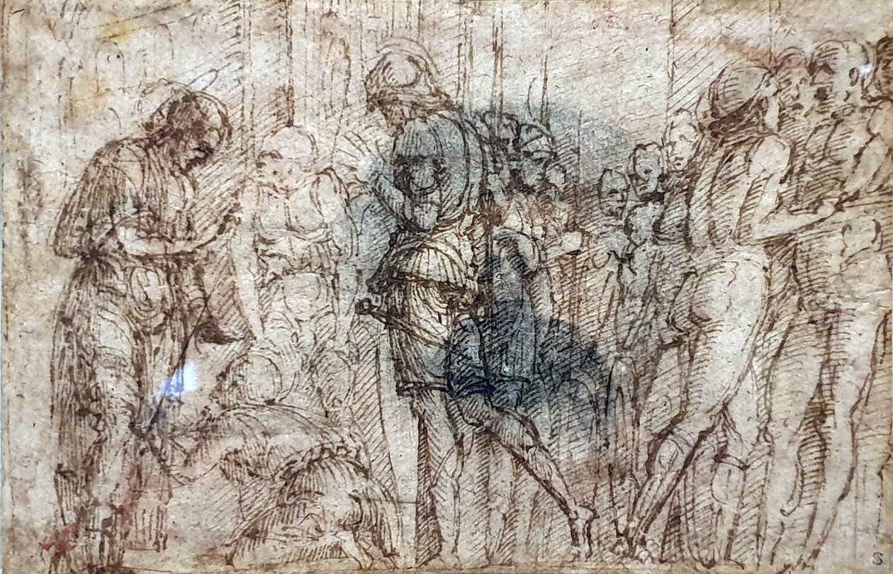 Sint Jakobus geleid tot martelaarschap door Andrea Mantegna