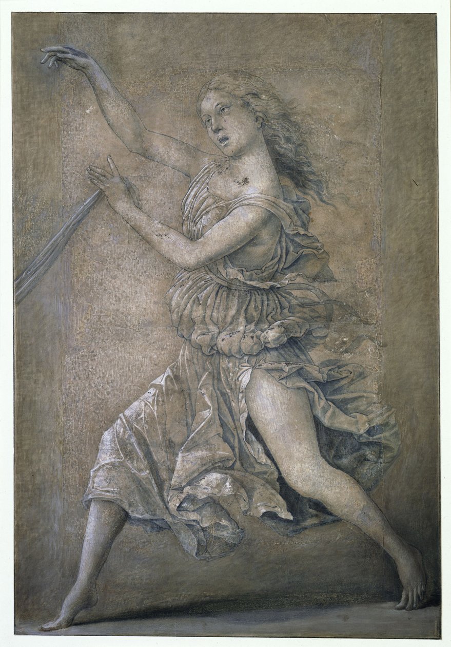 Dansende muze door Andrea Mantegna