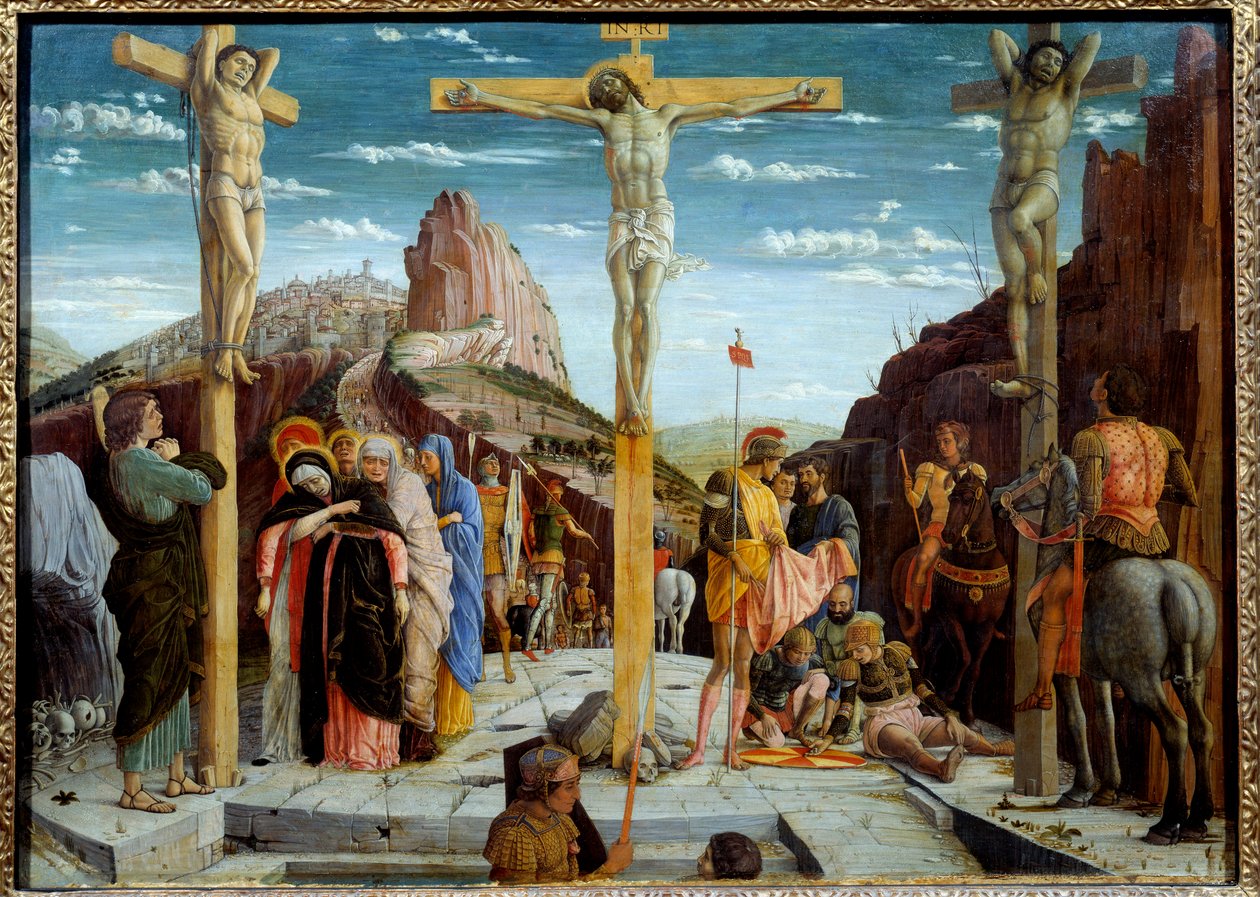 De Calvarieberg door Andrea Mantegna